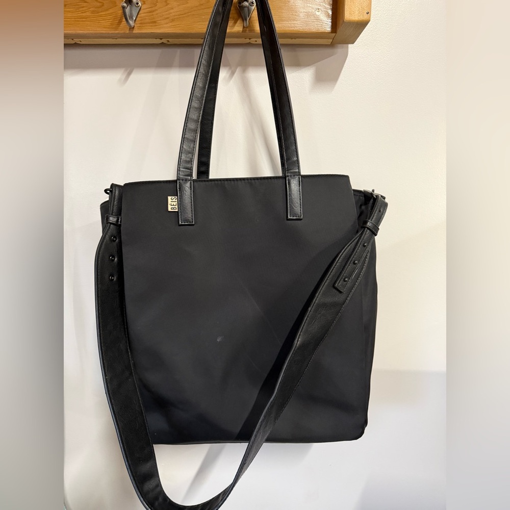 Beis Commuter Tote-Black